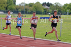 Mens under-17s 3000 metres 2019 North Eastern Track and Field Champs., Middlesbrough. Photo:  David T. Hewitson/Sports for All Pics